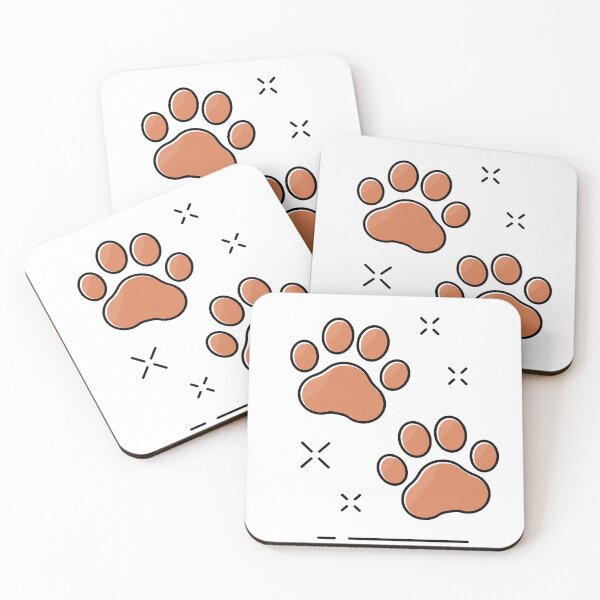 Item preview, Cute Paw Animal Print  designed and sold by Omefis.