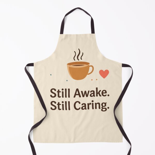 Item preview, Stuck Awake Still Caring Night Shift Nurse Humor Gift Design designed and sold by Dantin.