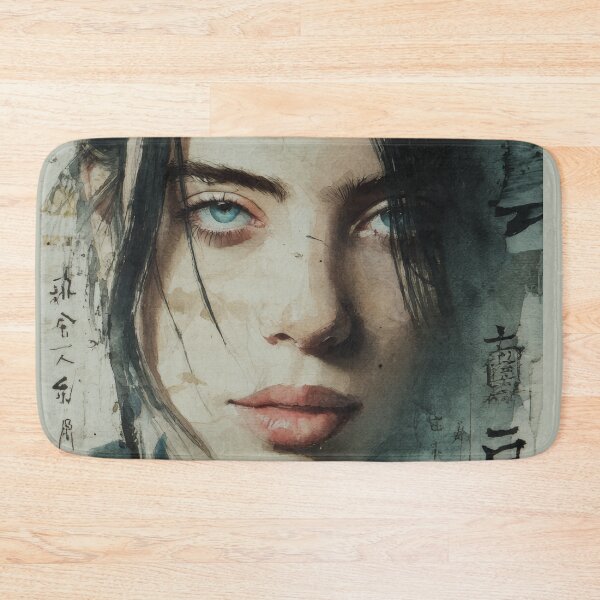 Item preview, Ocean Eyes Billie Sumi-e  designed and sold by AnimeArsenalPrints.