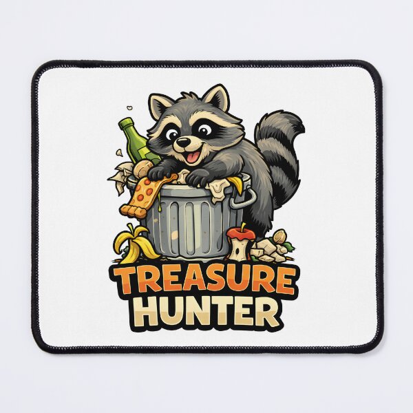 Item preview, Funny Raccoon Treasure Hunter Trash Panda Humor designed and sold by timizar.