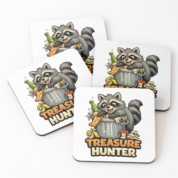 Item preview, Funny Raccoon Treasure Hunter Trash Panda Humor designed and sold by timizar.