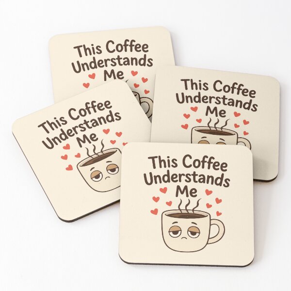 Item preview, This Coffee Understands Me Funny Caffeine Lover Nurse Gift Design designed and sold by Dantin.