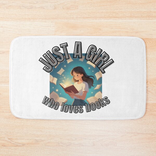 Item preview, Girl who loves books designed and sold by PeterskyDesign.