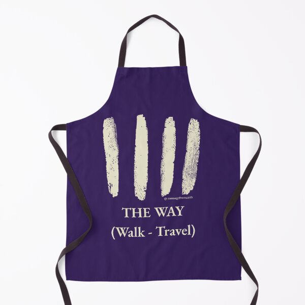 Item preview, Way - Neolithic Cipher - Walk and Travel - Minimalist T-Shirt - #1 designed and sold by Message from Earth.