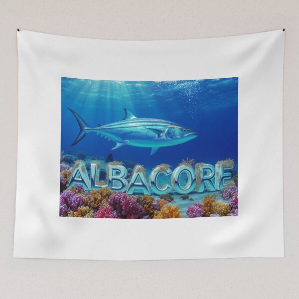 Item preview, The Fresh Albacore Print designed and sold by Lichentroupe63.