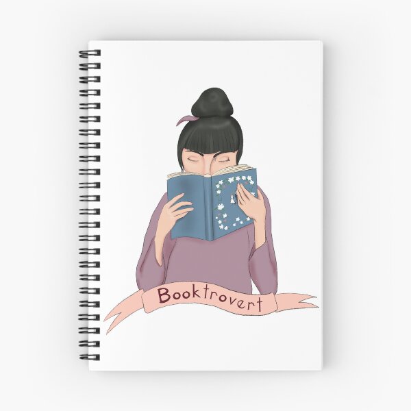 Item preview, Booktrovert designed and sold by Kathleen Bruce Illustration.