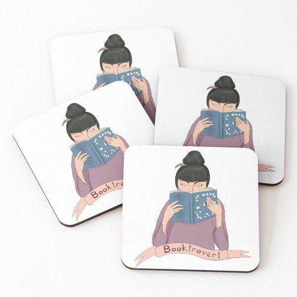 Item preview, Booktrovert designed and sold by Kathleen Bruce Illustration.