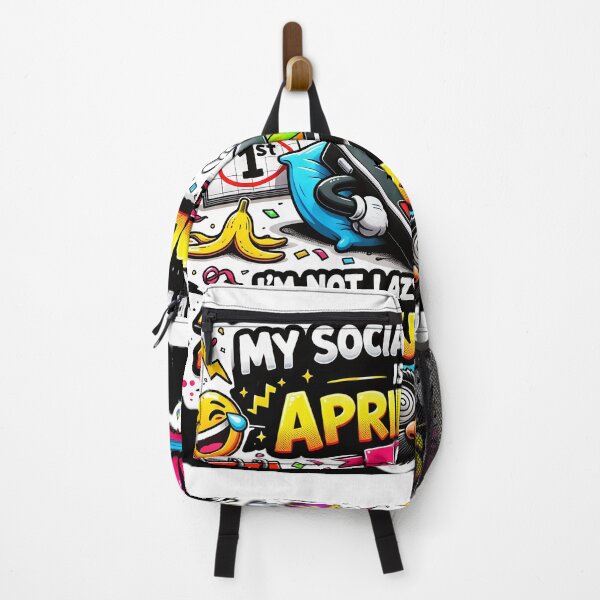 Item preview, Funny April Fool's Social Battery 24-Hour Prank Sticker designed and sold by TITAN AESTHETICS .