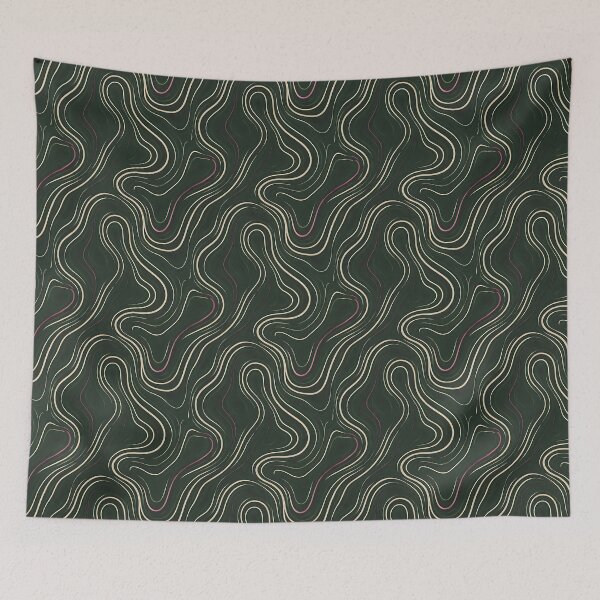 Item preview, Minimal Line Art Quiet Luxury Phlato Green AI designed and sold by The Nichecore Trend Store.