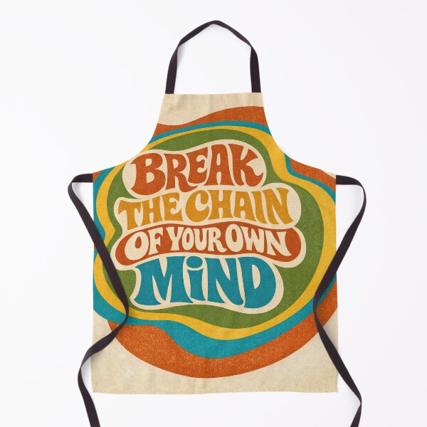 Item preview, Break the Chain – Retro Mindset designed and sold by ForeverPrintsOK.
