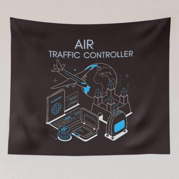 Item preview, AirTrafficControl,AirTrafficController,RadarControl,FlightOperations,PilotAndATC,ControlTower designed and sold by bozet.