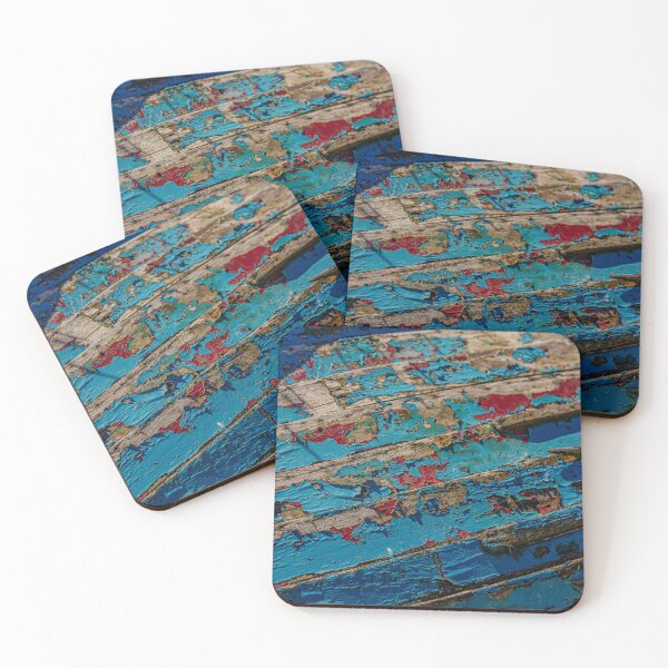 Item preview, Flaking paint on an boat on the beach designed and sold by Dalyndigital Photography.