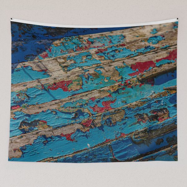 Item preview, Flaking paint on an boat on the beach designed and sold by Dalyndigital Photography.