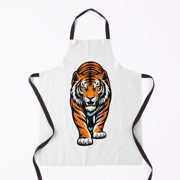 Item preview, Tiger With Blue Eyes – Powerful Wild Animal Design designed and sold by HayatDesigns19.