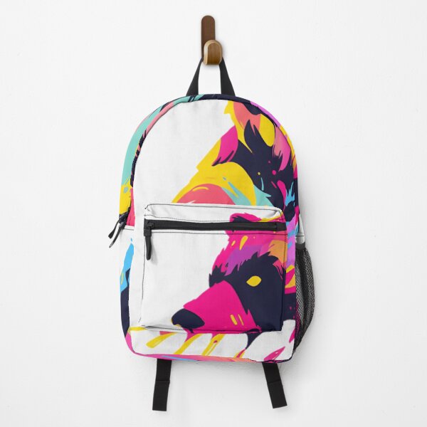 Item preview, Colorful Neon Bear Street Art Style Animal designed and sold by UrraxQe.