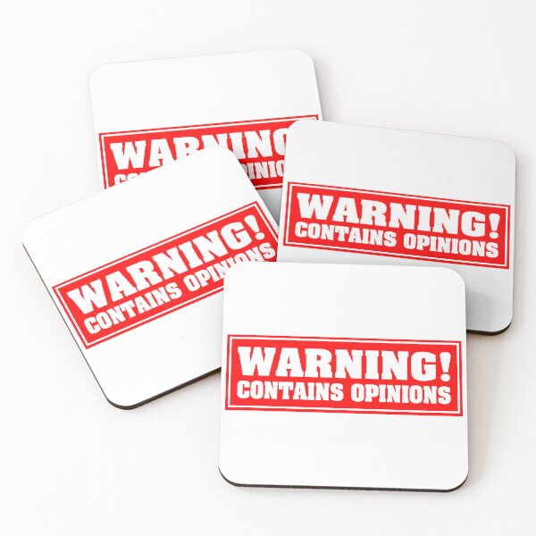 Item preview, Warning! Contains Opinions designed and sold by joshpincus.