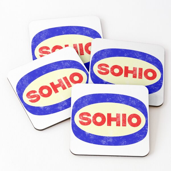 Item preview, Standard Oil Sohio Retro Exxon Ohio Rockafellow Vintage Gas Station 50s 60s 70s 80s designed and sold by Space Ghettos.