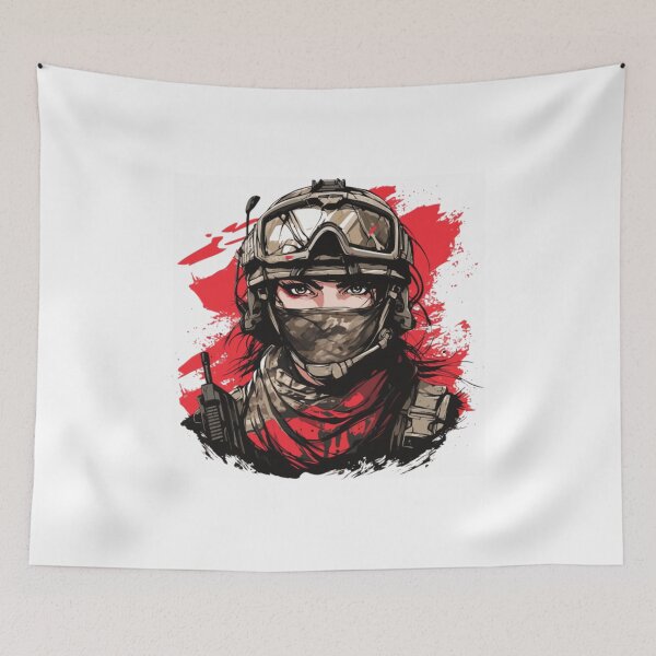 Item preview, Tactical Soldier Mask Military Warrior designed and sold by EkacaQ.