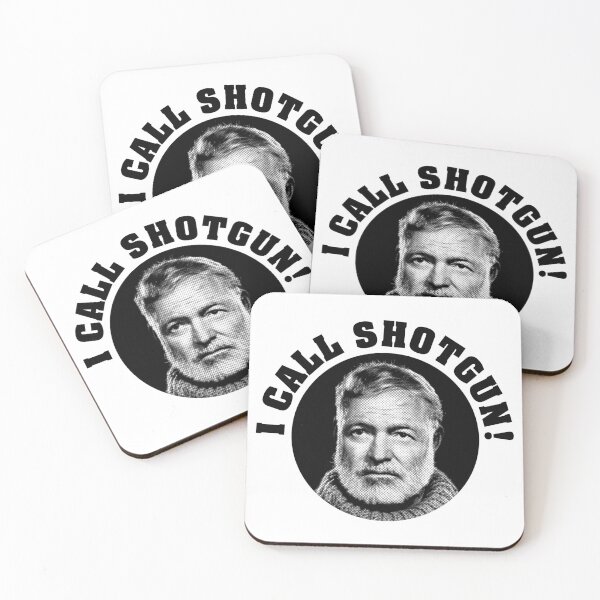 Item preview, I Call Shotgun! - Hemingway designed and sold by joshpincus.