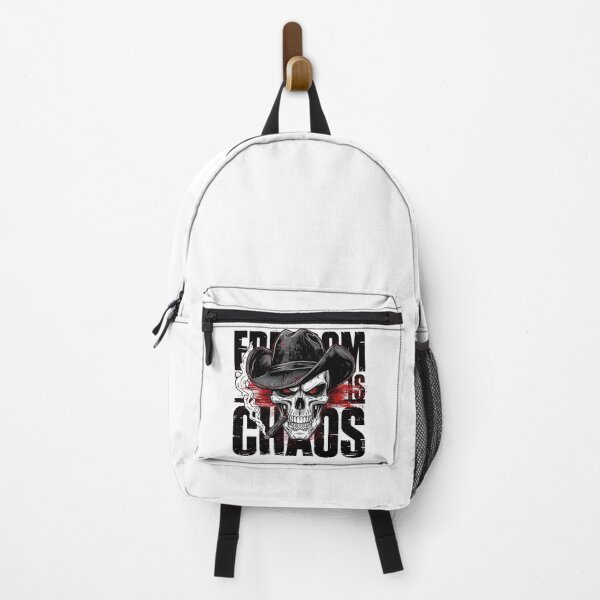 Item preview, Freedom Is Chaos Skull designed and sold by Dhenin Studio.