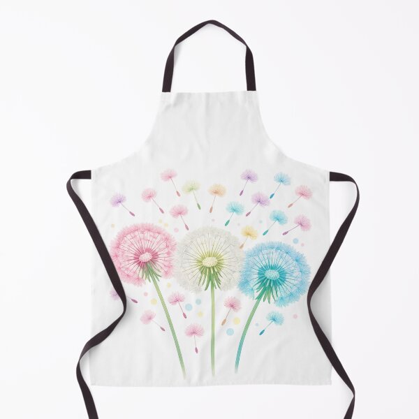 Item preview, Delicate dandelion seed heads in pastel colors – spring T-shirt design with flying seeds designed and sold by CoolContent Factory.