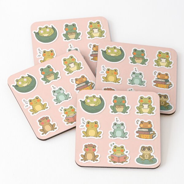 Item preview, Cute Frogs designed and sold by Happy4uuuu.