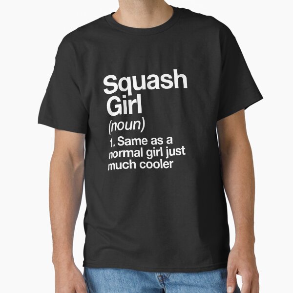 Vista previa del artículo con la obra «Definición de chica de squash Diseño deportivo divertido y atrevido», diseñado y vendido por yesqueen.