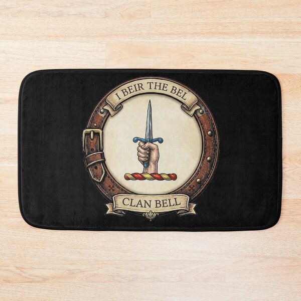 Item preview, Clan Bell Crest designed and sold by BagTown Clans.