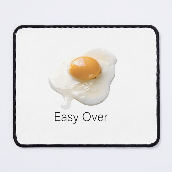 Item preview, Funny Breakfast Easy Over Engrish Shirt Stickers Mugs For Pun Lovers designed and sold by Apotheosis by Irie Meraki.