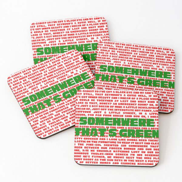 Item preview, Little shop of horrors Lyrics designed and sold by broadwaygirl142.