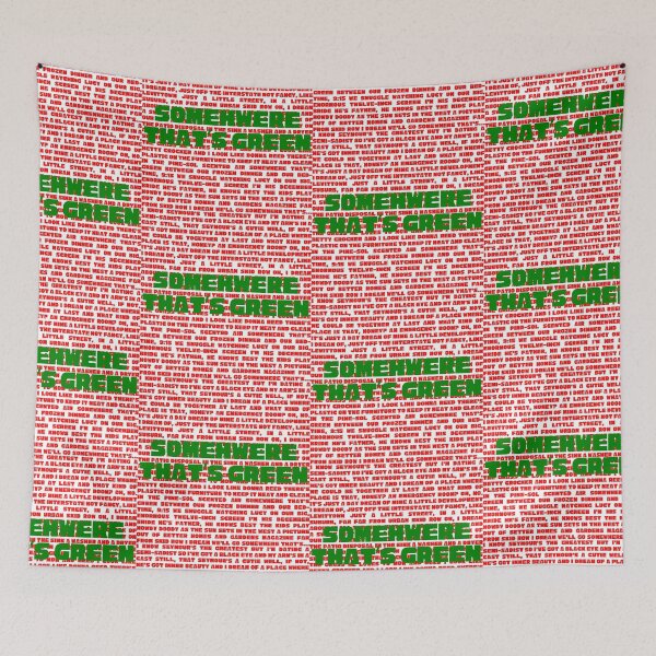Item preview, Little shop of horrors Lyrics designed and sold by broadwaygirl142.