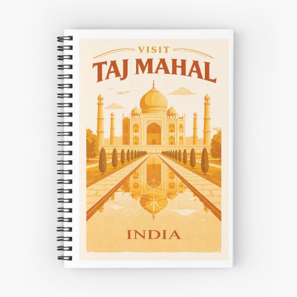 Item preview, Taj Mahal India Mughal Architecture Minimalist Landmark Art designed and sold by Eclipse 3699.