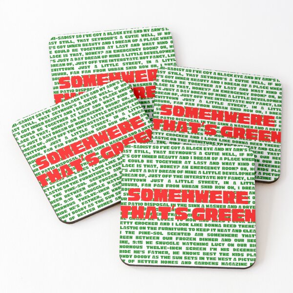 Item preview, Little shop of horrors Lyrics designed and sold by broadwaygirl142.