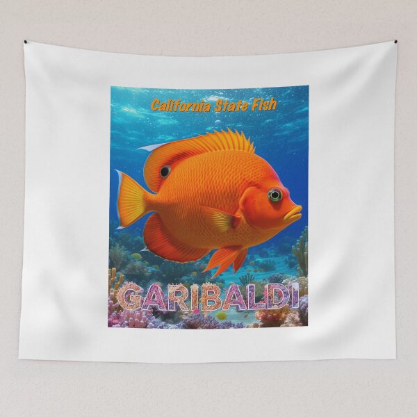 Item preview, California State Fish Print designed and sold by Lichentroupe63.
