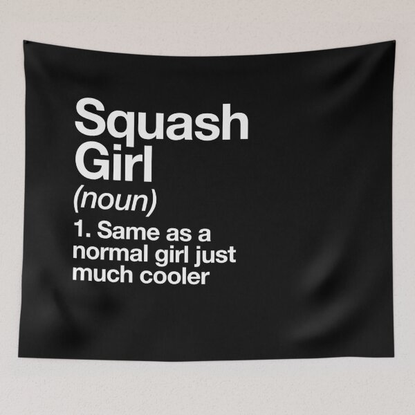 Item preview, Squash Girl Definition Funny & Sassy Sports Design designed and sold by yesqueen.