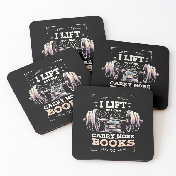 Item preview, I Lift So I Can Carry More Books designed and sold by LunaMagicStudio.