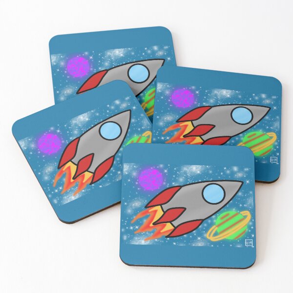 Item preview, Rocket Ship designed and sold by Angela’s Doodles.
