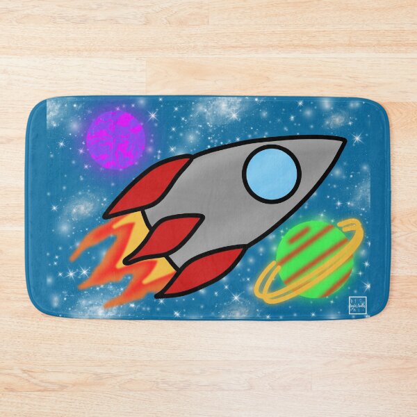Item preview, Rocket Ship designed and sold by Angela’s Doodles.