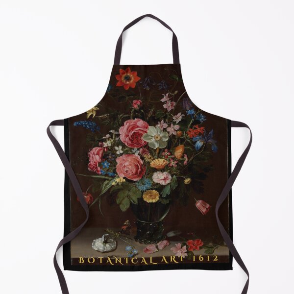Item preview, Vintage Botanical Art 1612 - Dark Floral Oil Painting by Clara Peeters designed and sold by Quotable Gear.