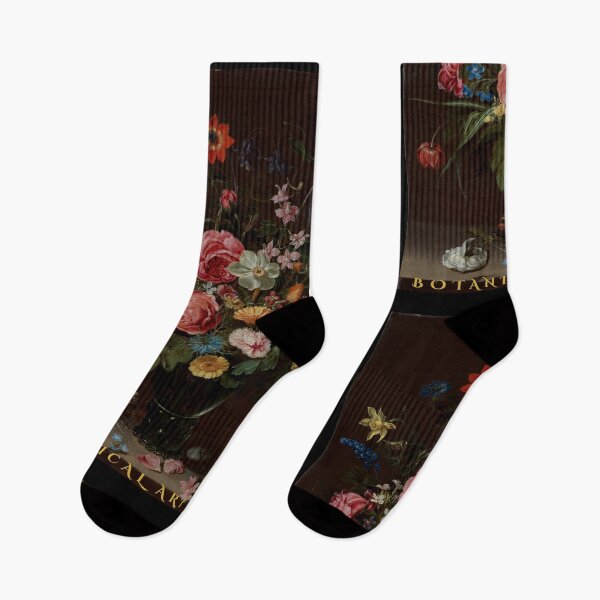 Item preview, Vintage Botanical Art 1612 - Dark Floral Oil Painting by Clara Peeters designed and sold by Quotable Gear.