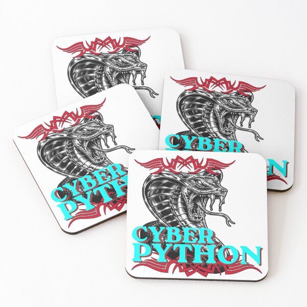 Item preview, Cyber Python Snake – Chrome Cobra Cyberpunk Design designed and sold by ZafTeez.