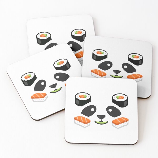 Item preview, Sushi panda - Sushi minimalist Panda designed and sold by TomoMadeIt.