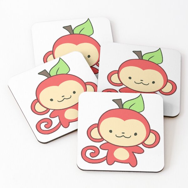 Item preview, apple monkey designed and sold by CharrChan.