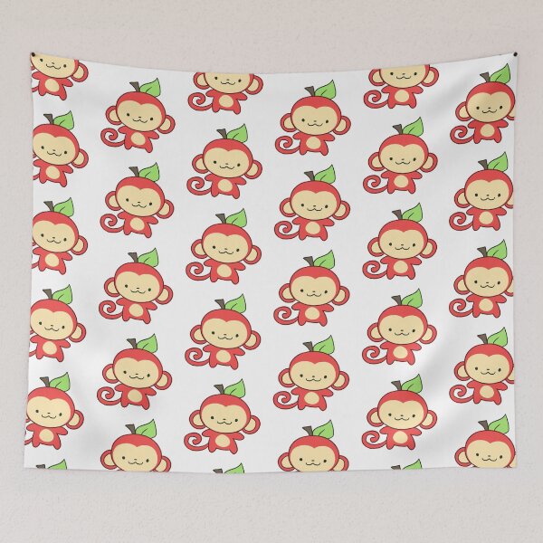 Item preview, apple monkey designed and sold by CharrChan.