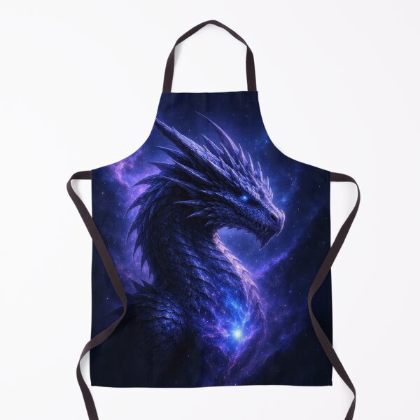 Item preview, Cosmic Dragon in the Stars – Galactic Fantasy Dragon Artwork designed and sold by DrakariArt.