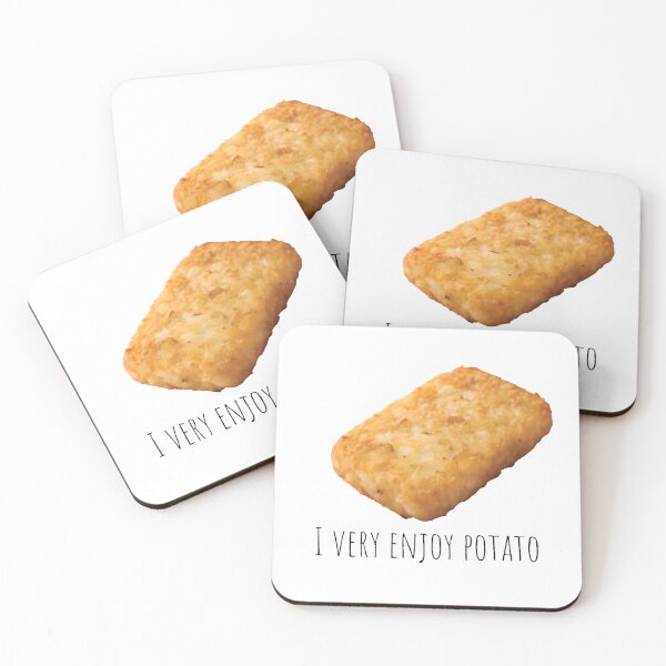 Item preview, Funny I Very Enjoy Potato Engrish Shirt Stickers Mugs For Pun Lovers designed and sold by Apotheosis by Irie Meraki.