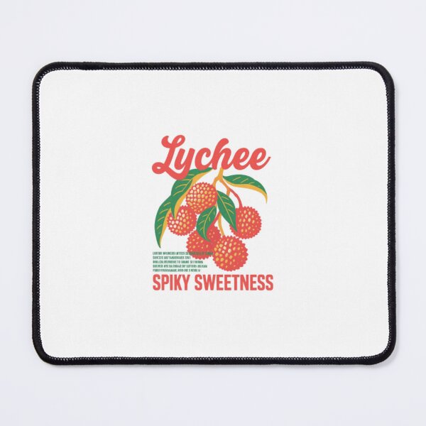 Item preview, Lychee Spiky Sweetness — Retro Botanical Fruit Illustration designed and sold by Colorful-Garden.