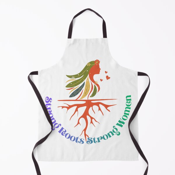 Item preview, Strong Roots Strong Women Shirt, Feminist Empowerment Quote, Botanical Feminism Design, Nature Inspired Women Gift designed and sold by Anasalseady.