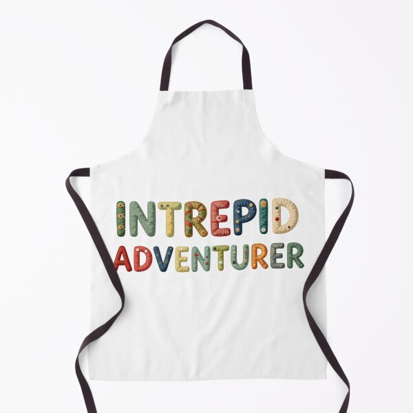 Item preview, INTREPID ADVENTURER - IN COLORFUL FAUX LETTERING designed and sold by AlexOBrienArt.