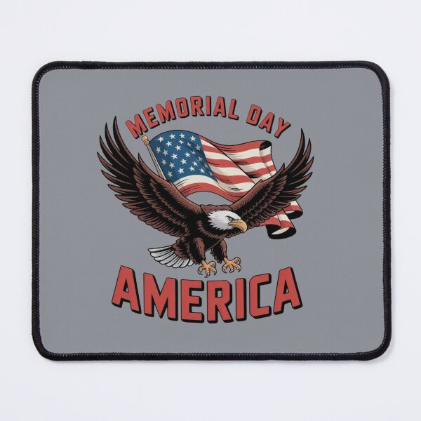 Item preview, High-Definition Eagle & Flag Print: Featuring a Detailed eagle American flag Gifts T-shirt designed and sold by MalwasBasket.